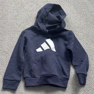 NWOT adidas Kids Dark Blue Hoodie